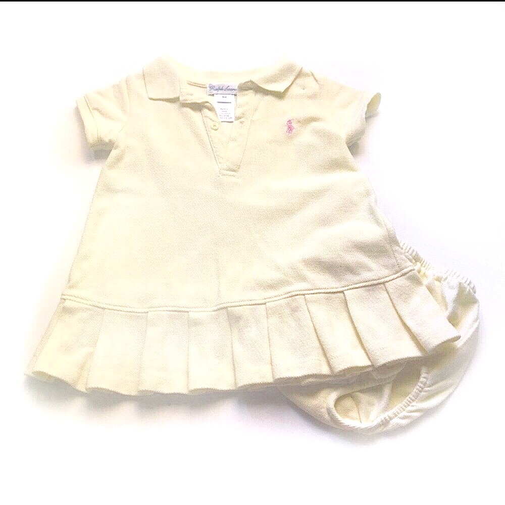 NWOT Ralph Lauren polo dress with pleated skirt